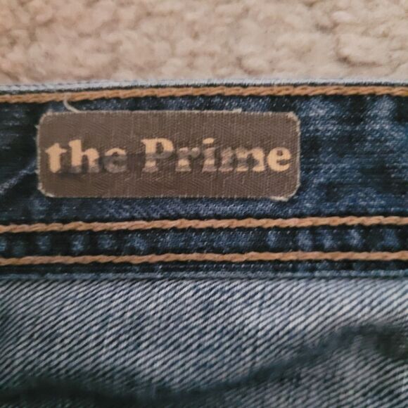 AG Adriano Goldschmied Jeans Mens 32x34 The Prime Blue Bootcut Flare Leg Denim - Picture 11 of 16